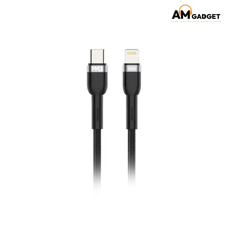 MKB CL301 Braided 30W TYPE-C to Lightning Cable - Main Image